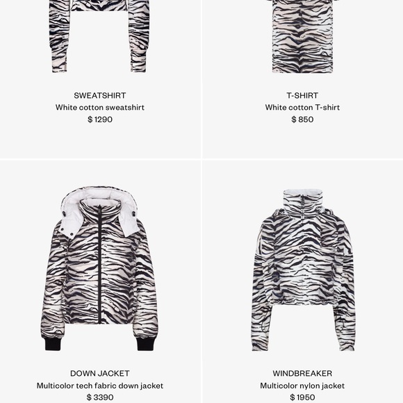 Fendi Vintage Spring Summer Festival Animal Print Asymmetrical Skirt - Picture 11 of 15